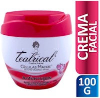 Crema Facial Teatrical Antiarrugas - Pote 100 G